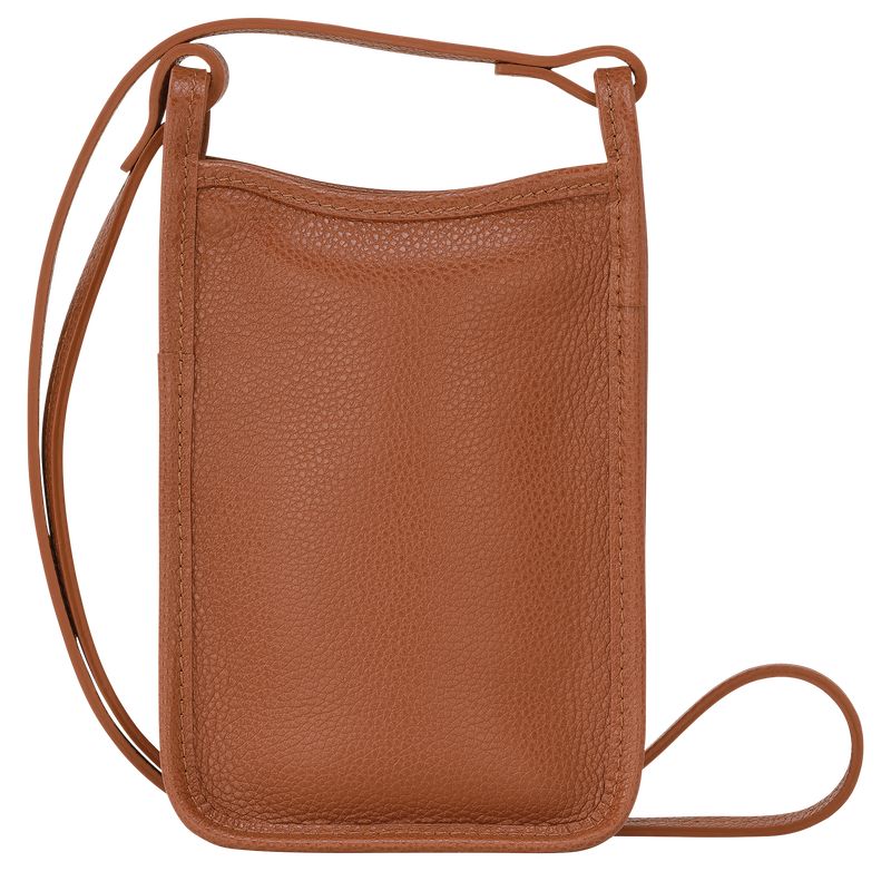 long champ Le FoulonnÉ 1 Leather Miesten Kuori Caramel | FIJP7297