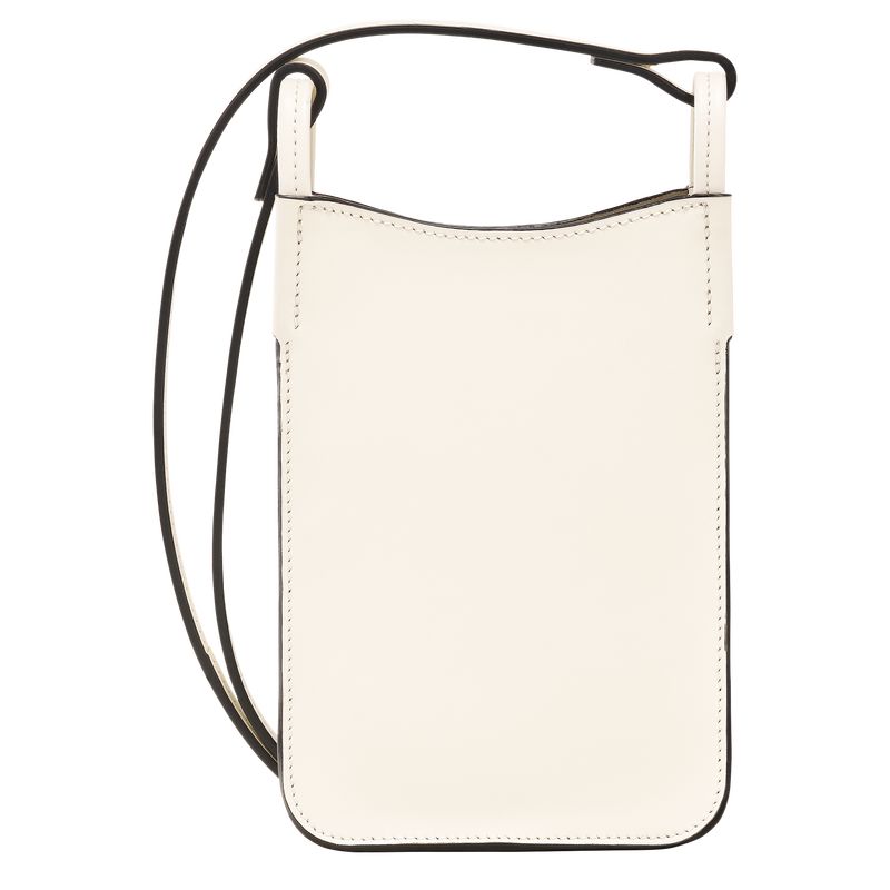 long champ Le FoulonnÉ 1 Leather Naisten Kuori Ecru | FICT8394