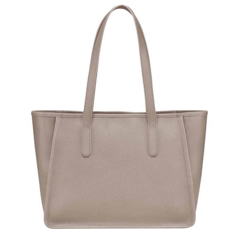 long champ Le FoulonnÉ L Tote Leather Naisten Olkalaukku Turtledove | FIMQ8866