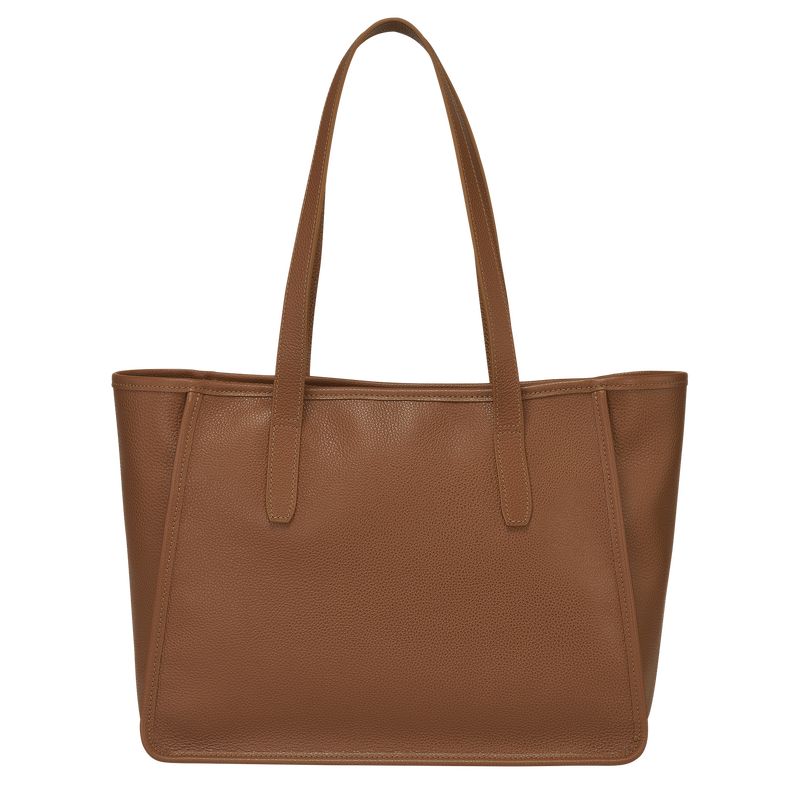 long champ Le FoulonnÉ L Tote Leather Naisten Olkalaukku Caramel | FINW8865