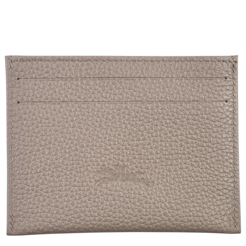 long champ Le FoulonnÉ Leather Miesten Korttikotelo Turtledove | FINW7357