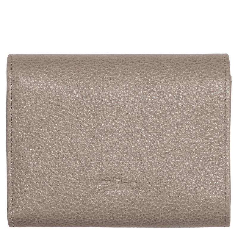 long champ Le FoulonnÉ Leather Miesten Lompakko Turtledove | FIZU7404