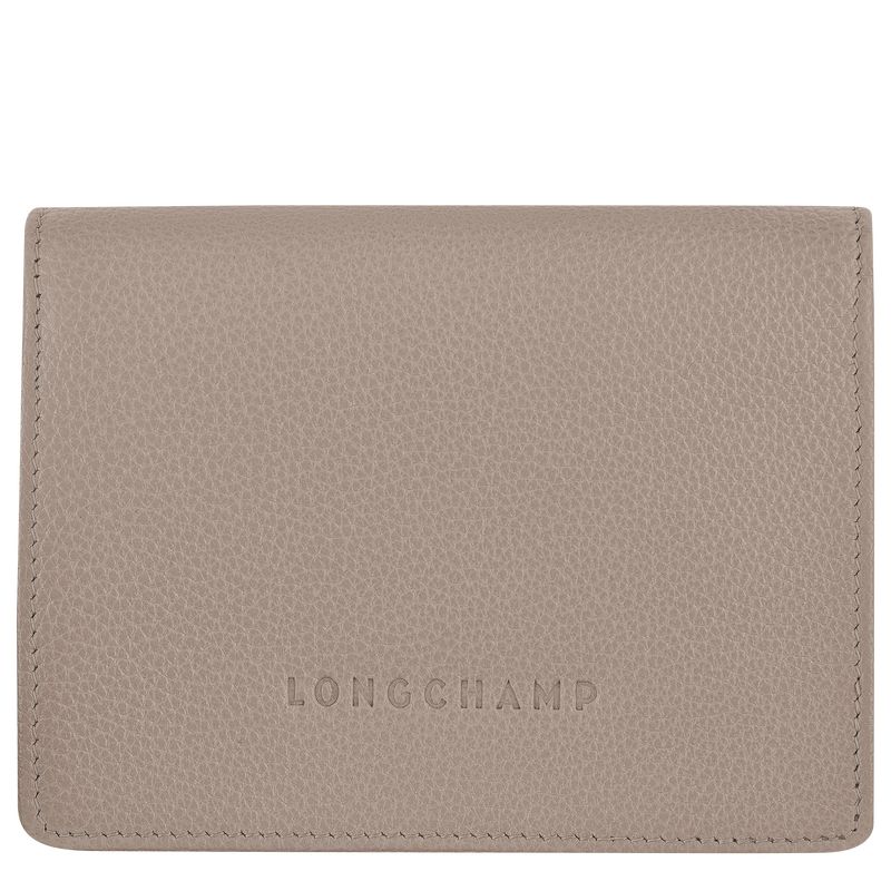 long champ Le FoulonnÉ Leather Miesten Lompakko Turtledove | FIZU7404