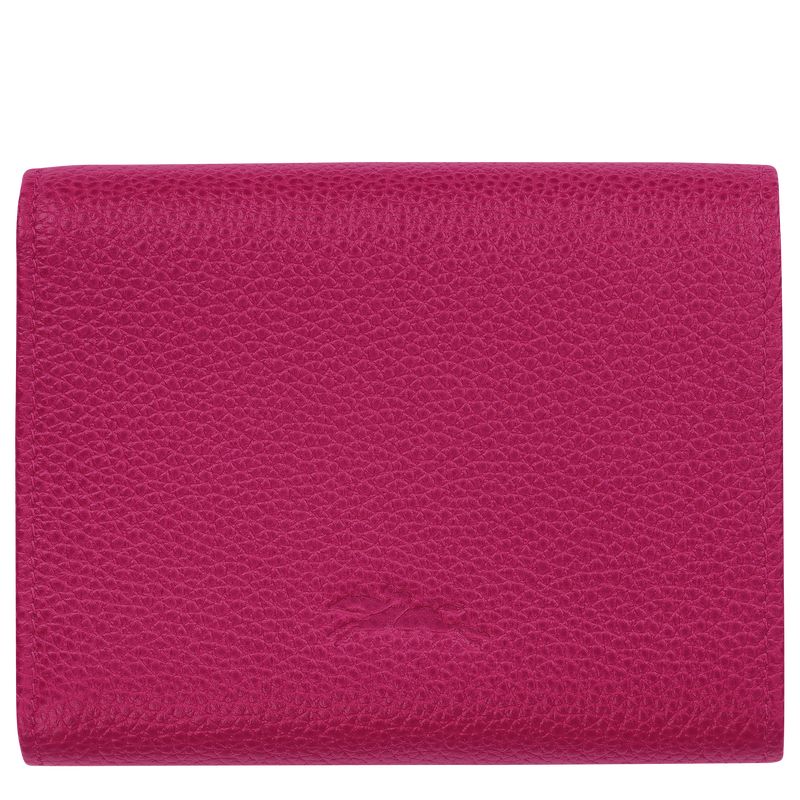 long champ Le FoulonnÉ Leather Miesten Lompakko Beetroot | FILI7403