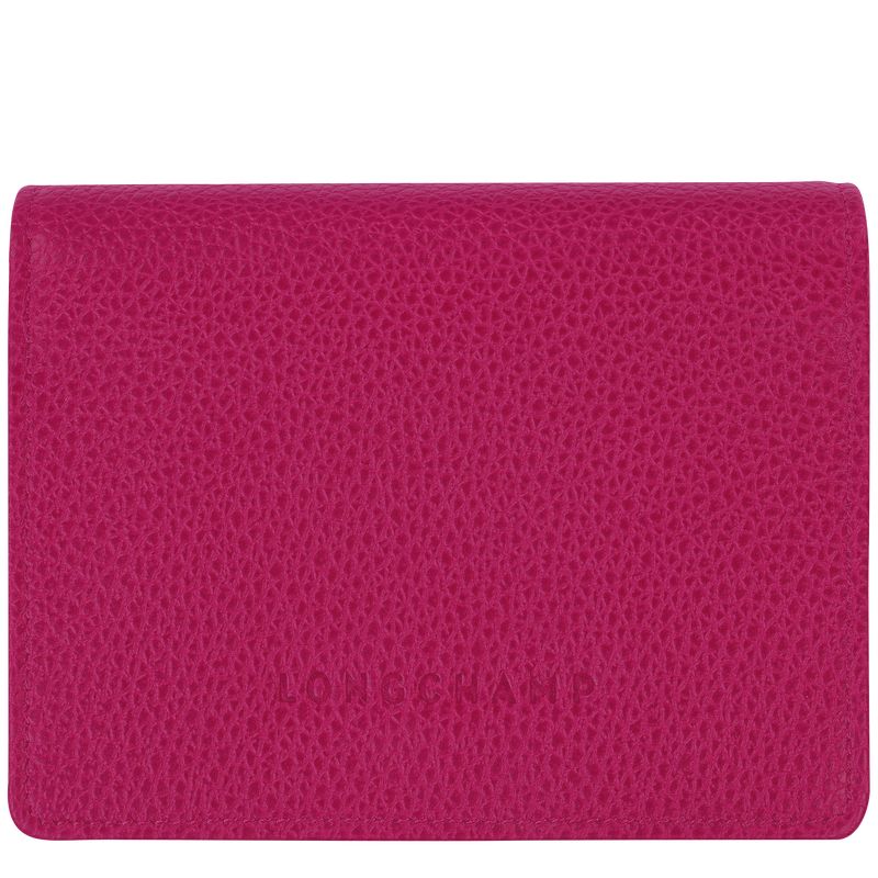 long champ Le FoulonnÉ Leather Miesten Lompakko Beetroot | FILI7403