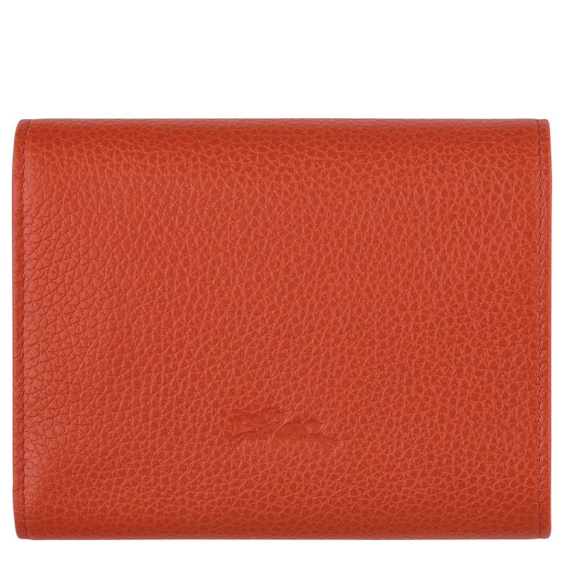 long champ Le FoulonnÉ Leather Miesten Lompakko Paprika | FIJP7401