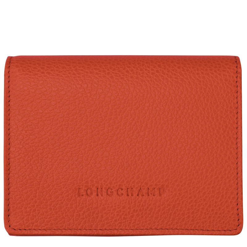 long champ Le FoulonnÉ Leather Miesten Lompakko Paprika | FIJP7401