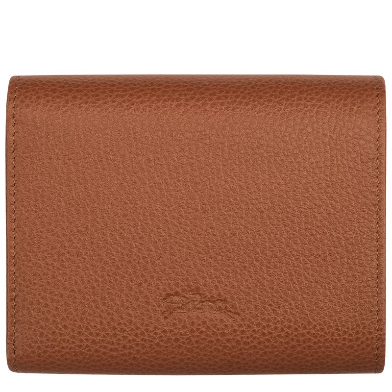 long champ Le FoulonnÉ Leather Miesten Lompakko Caramel | FIFD7398