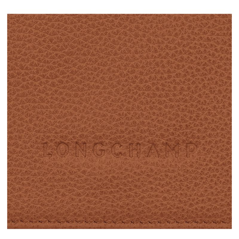 long champ Le FoulonnÉ Leather Miesten Lompakko Caramel | FIFD7398