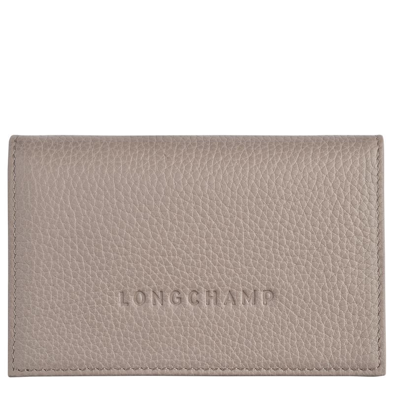 long champ Le FoulonnÉ Leather Naisten Korttikotelo Turtledove | FIOK8520