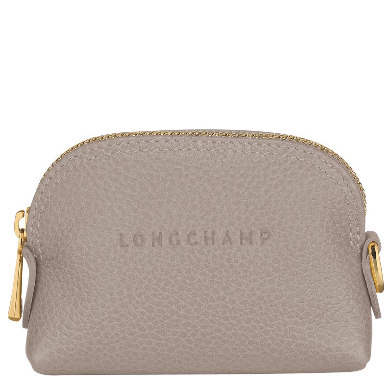 long champ Le FoulonnÉ Leather Naisten Kolikkokukkarot Turtledove | FIZU8509