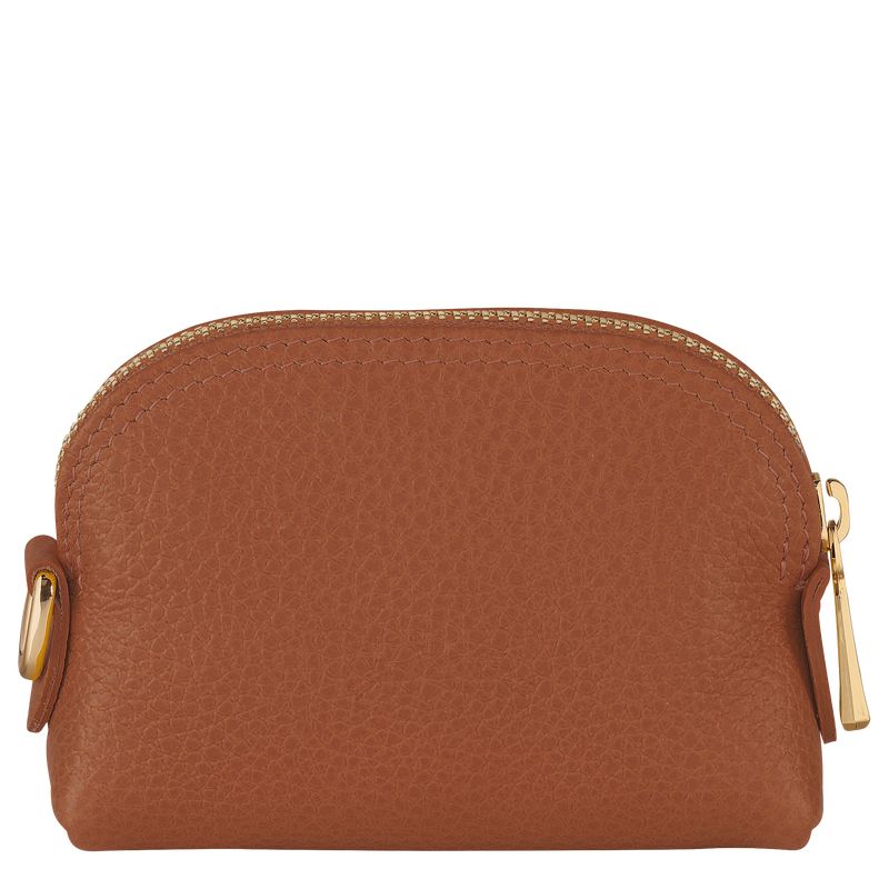 long champ Le FoulonnÉ Leather Naisten Kolikkokukkarot Caramel | FICT8507