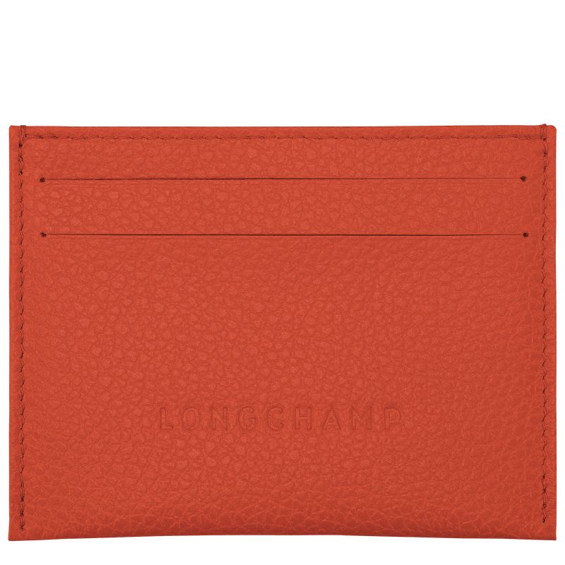 long champ Le FoulonnÉ Leather Naisten Korttikotelo Paprika | FIMQ8503