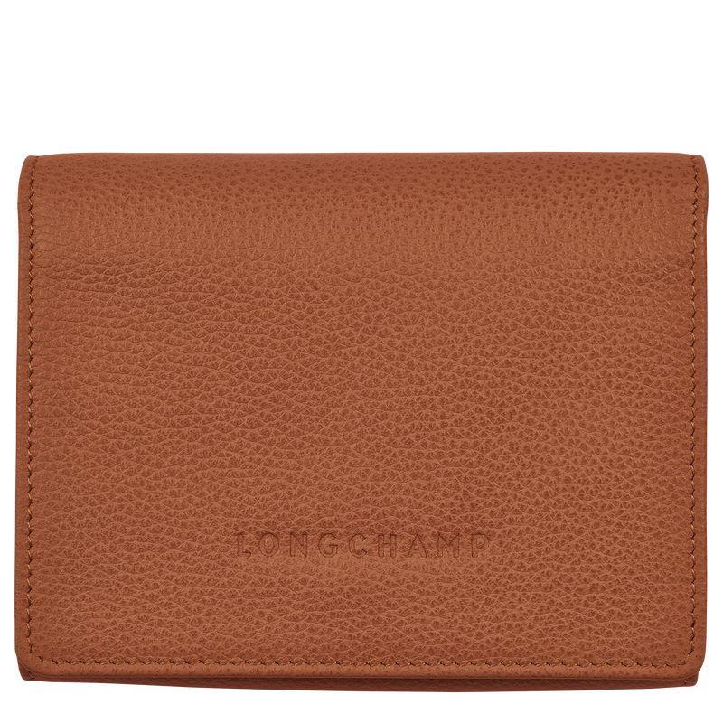 long champ Le FoulonnÉ Leather Naisten Lompakko Caramel | FIIL8573