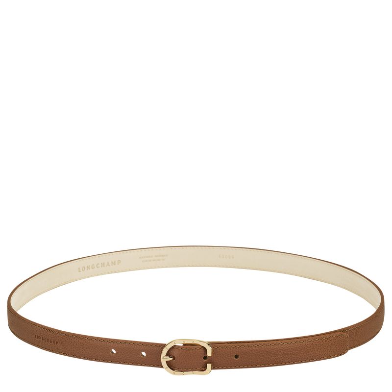 long champ Le FoulonnÉ Leather Naisten Vyö Caramel | FIHA8045