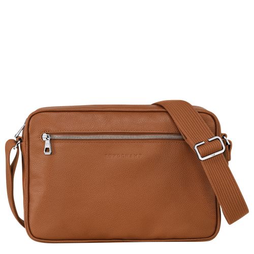 long champ Le FoulonnÉ M Camera Leather Miesten Crossbody Laukut Caramel | FIDF7580