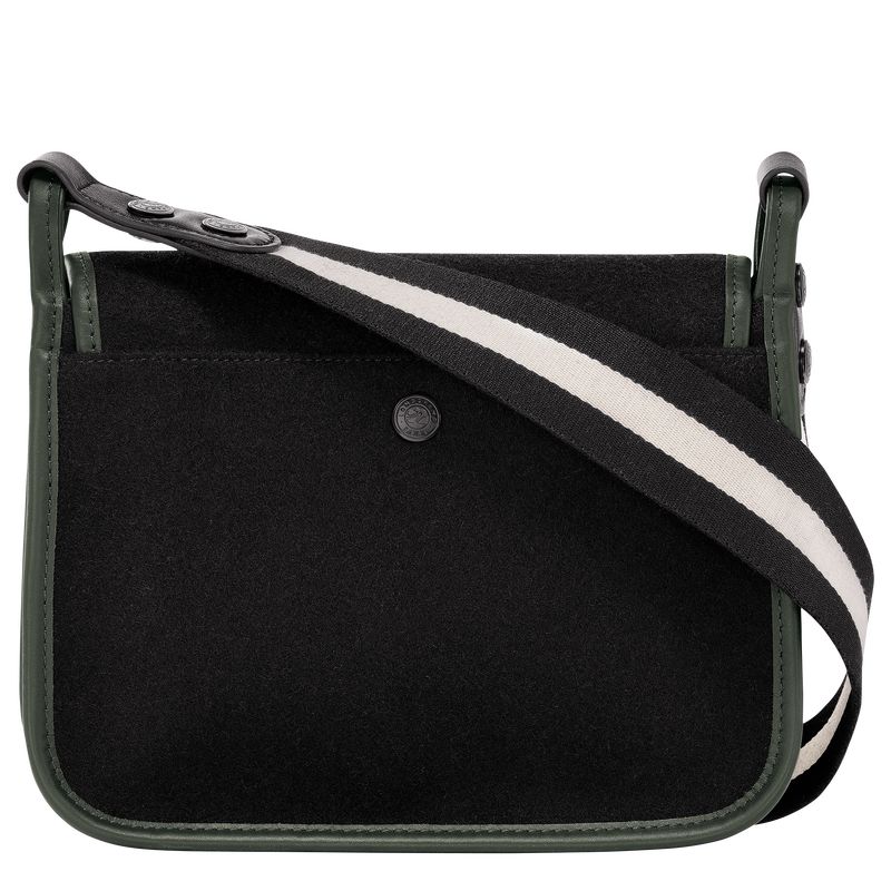 long champ Le FoulonnÉ M Canvas Naisten Crossbody Laukut Mustat | FITC8992