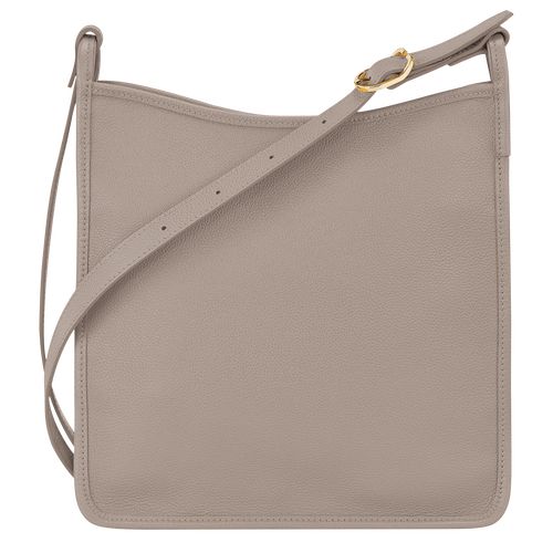 long champ Le FoulonnÉ M Leather Naisten Crossbody Laukut Turtledove | FIPJ8935