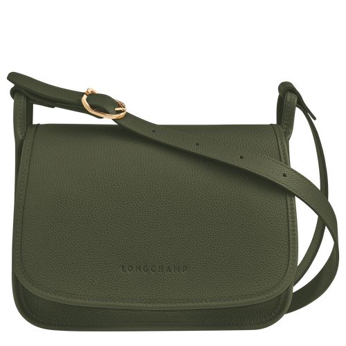 long champ Le FoulonnÉ M Leather Naisten Crossbody Laukut Khaki | FIAH8903