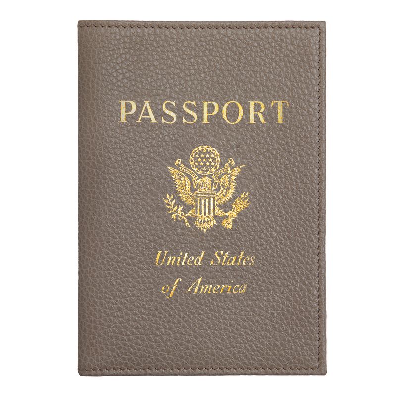 long champ Le FoulonnÉ Passport cover Leather Naisten Asusteet Turtledove | FIGS8231