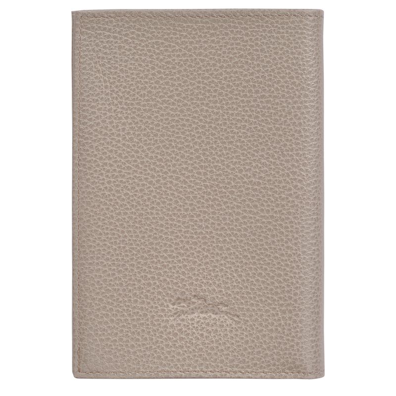 long champ Le FoulonnÉ Passport cover Leather Naisten Asusteet Turtledove | FISG8228