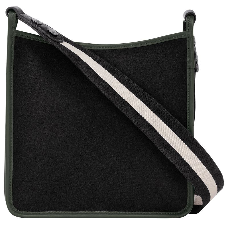 long champ Le FoulonnÉ S Canvas Naisten Crossbody Laukut Mustat | FITC9001