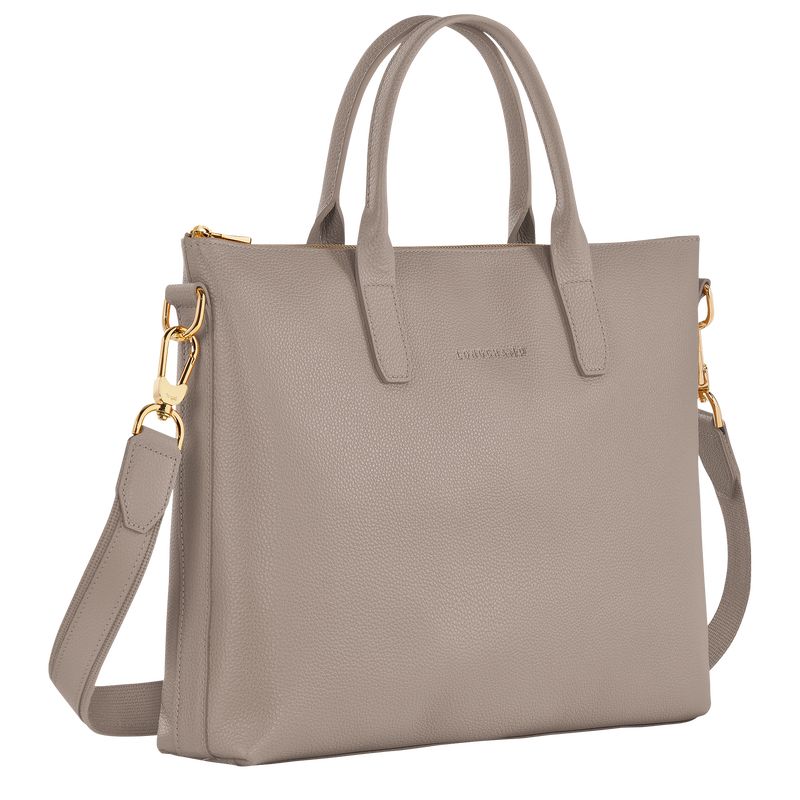 long champ Le FoulonnÉ S Leather Miesten Salkku Turtledove | FIBE7621