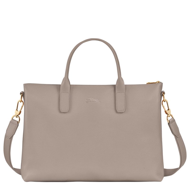 long champ Le FoulonnÉ S Leather Miesten Salkku Turtledove | FIBE7621