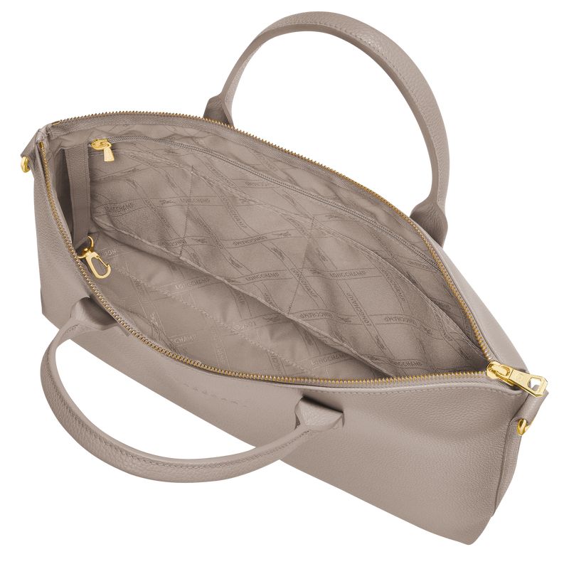 long champ Le FoulonnÉ S Leather Miesten Salkku Turtledove | FIBE7621