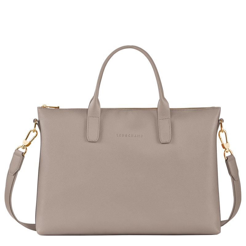 long champ Le FoulonnÉ S Leather Miesten Salkku Turtledove | FIBE7621