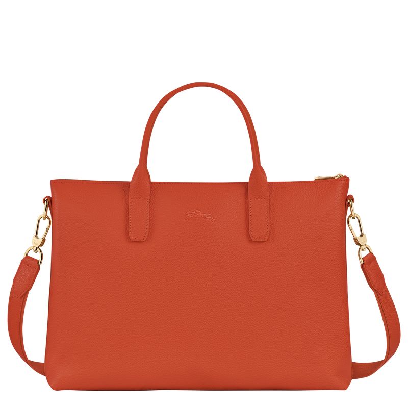 long champ Le FoulonnÉ S Leather Miesten Salkku Paprika | FIMQ7619