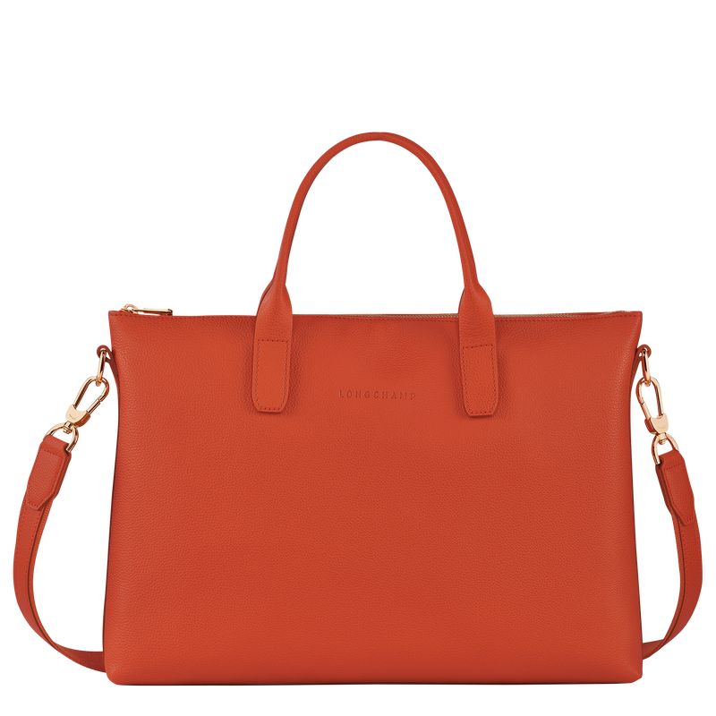 long champ Le FoulonnÉ S Leather Miesten Salkku Paprika | FIMQ7619