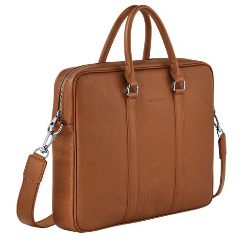 long champ Le FoulonnÉ S Leather Miesten Salkku Caramel | FILI7611