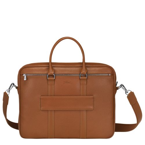 long champ Le FoulonnÉ S Leather Miesten Salkku Caramel | FILI7611