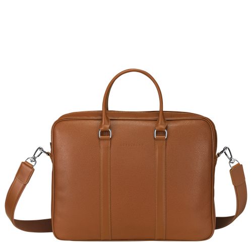 long champ Le FoulonnÉ S Leather Miesten Salkku Caramel | FILI7611