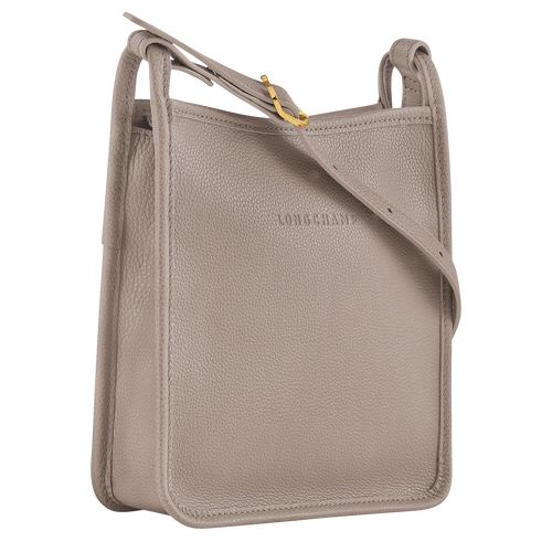 long champ Le FoulonnÉ S Leather Naisten Crossbody Laukut Turtledove | FIJP8928