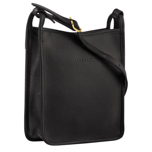 long champ Le FoulonnÉ S Leather Naisten Crossbody Laukut Mustat | FICT8923