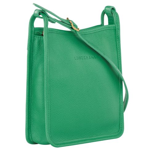 long champ Le FoulonnÉ S Leather Naisten Crossbody Laukut Vihreä | FIPJ8902