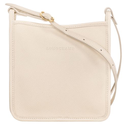 long champ Le FoulonnÉ S Leather Naisten Crossbody Laukut Paper | FIOK8901