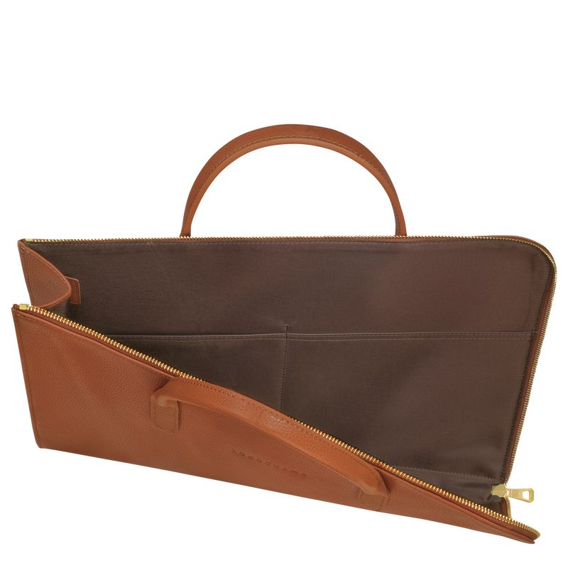 long champ Le FoulonnÉ S Leather Naisten Salkku Caramel | FIMQ8658