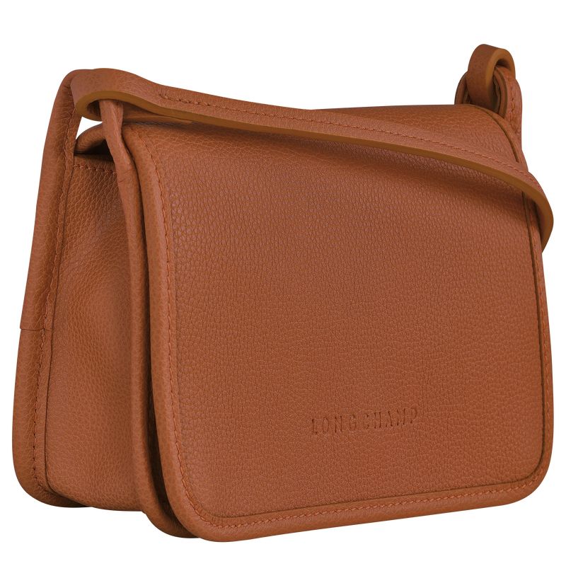 long champ Le FoulonnÉ XS Clutch Leather Naisten Crossbody Laukut Caramel | FISG9008