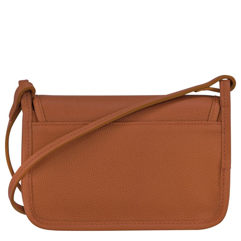 long champ Le FoulonnÉ XS Clutch Leather Naisten Crossbody Laukut Caramel | FISG9008