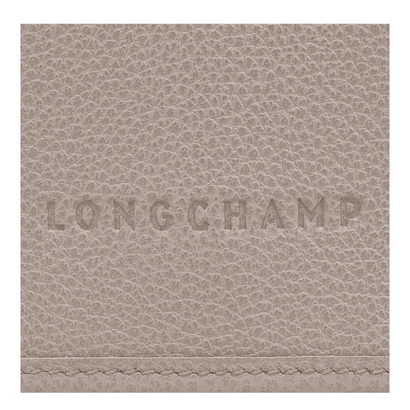 long champ Le FoulonnÉ XS Clutch Leather Naisten Lompakko Turtledove | FIPJ8571