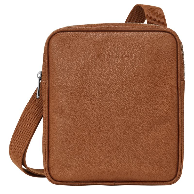 long champ Le FoulonnÉ XS Crossbody Leather Naisten Mini Laukut Caramel | FITC9356