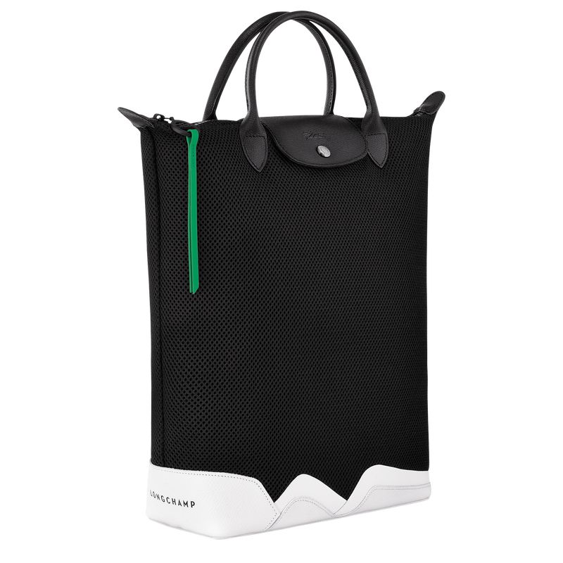 long champ Le Pliage Collection M Tote Canvas Miesten Käsilaukku Mustat | FIBE7512