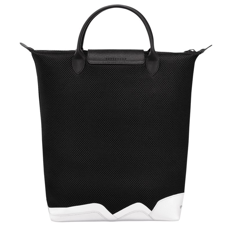 long champ Le Pliage Collection M Tote Canvas Miesten Käsilaukku Mustat | FIBE7512