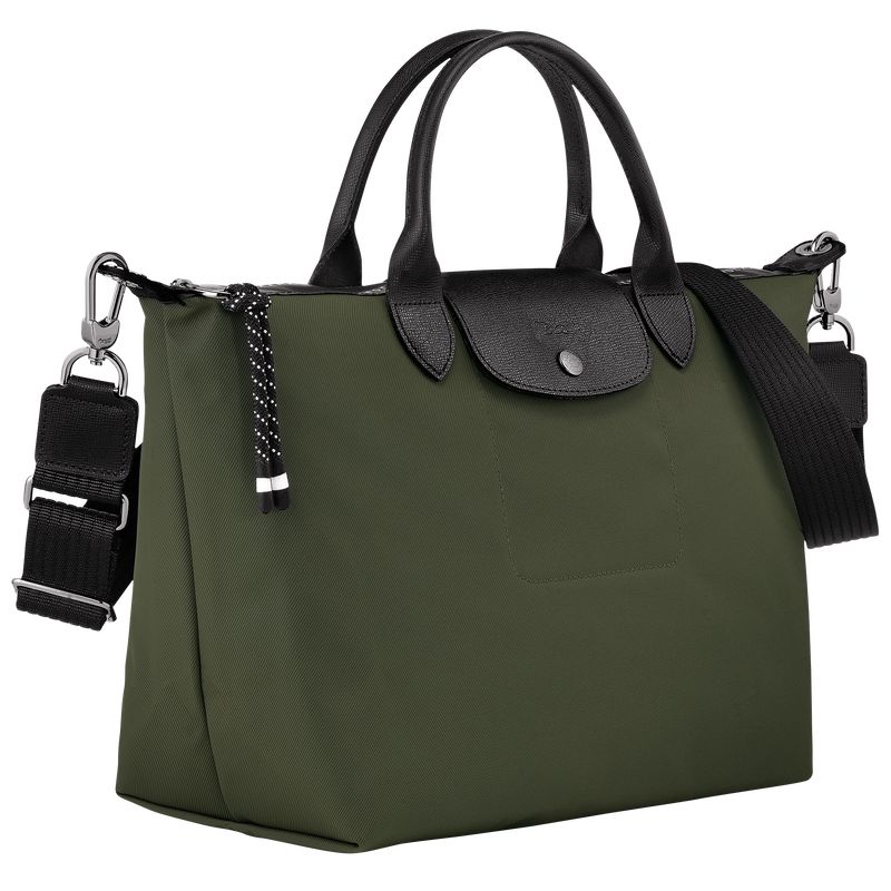 long champ Le Pliage Energy L Recycled canvas Miesten Käsilaukku Khaki | FIIL7496