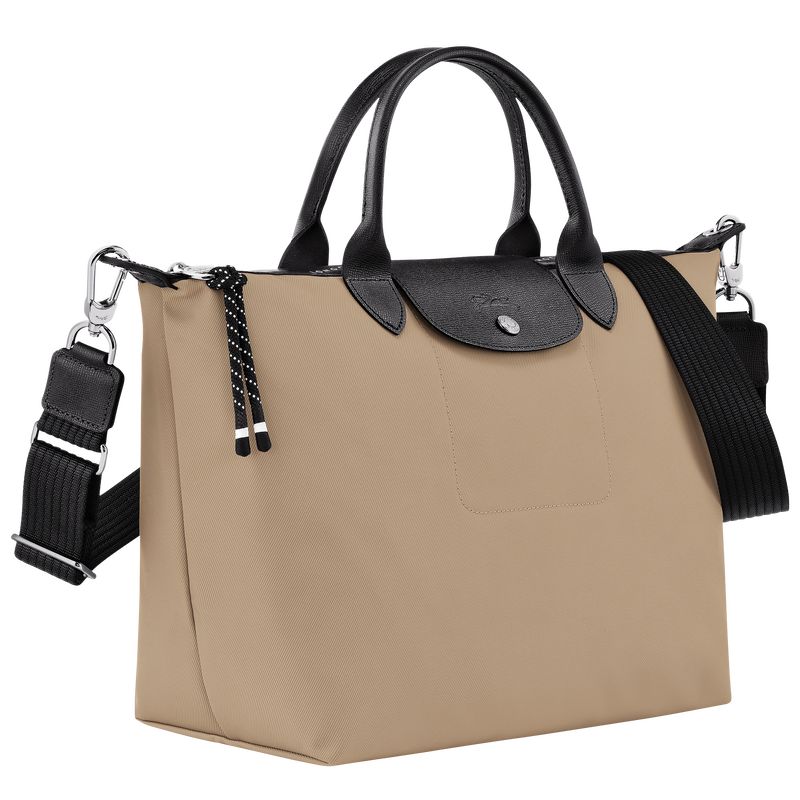 long champ Le Pliage Energy L Recycled canvas Miesten Käsilaukku Clay | FIYX7494