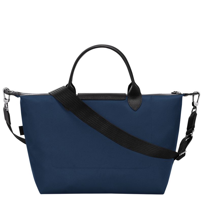 long champ Le Pliage Energy L Recycled canvas Miesten Käsilaukku Laivastonsininen | FITC7493