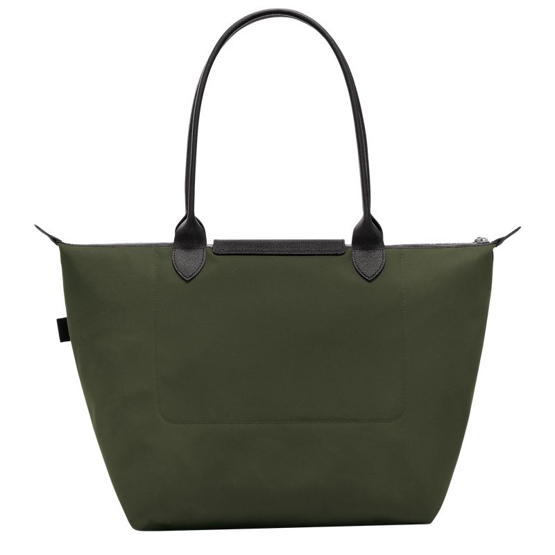 long champ Le Pliage Energy L Tote Recycled canvas Naisten Olkalaukku Khaki | FIUZ8899